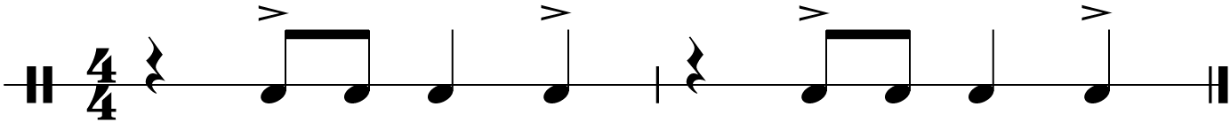 Compás tangos patroon