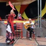 Gitarist en danseres boeken